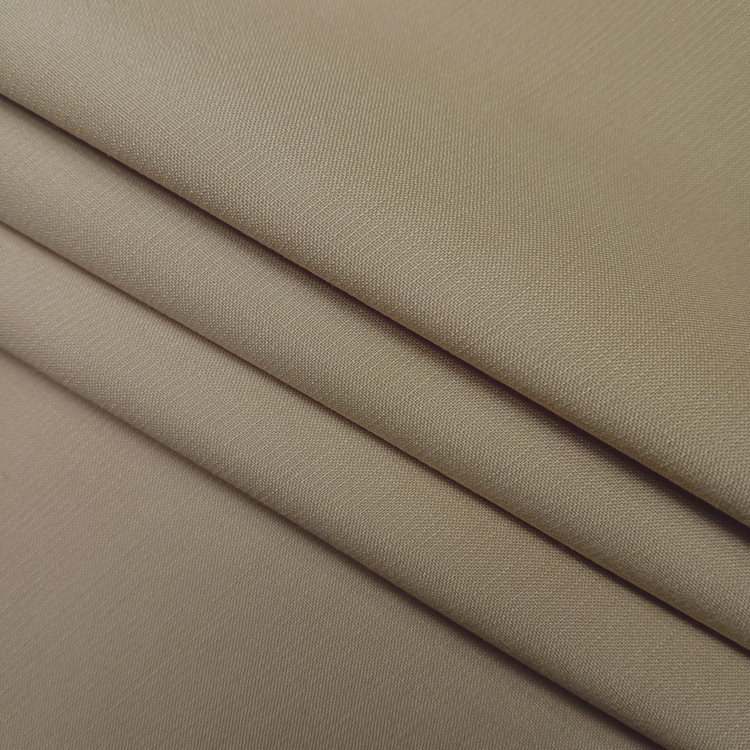 Beige Khaki | Self Rod Design | Unstitched Suit